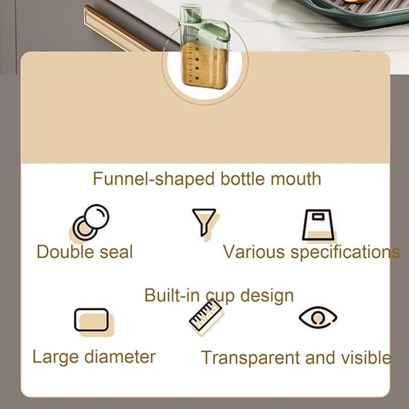Airtight Food Storage Containers 1.8L