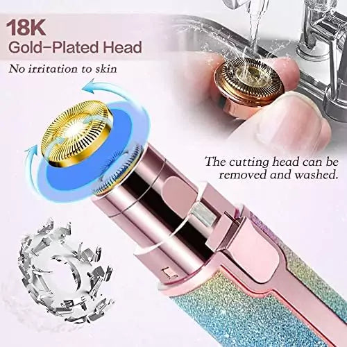 DuoSmooth: 2-in-1 Electric Brow & Lip Shaper