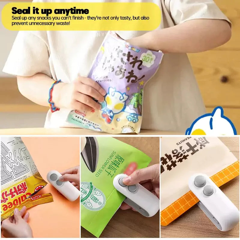 2 in 1 Portable Mini Sealing Machine with Cutter