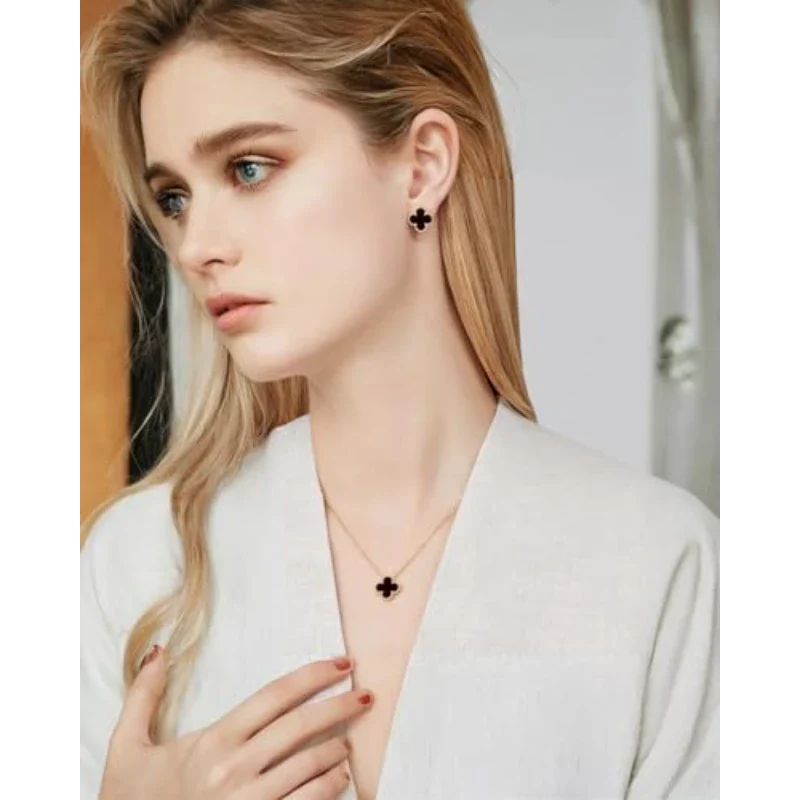 Four Leaf Clover Jewelry Set