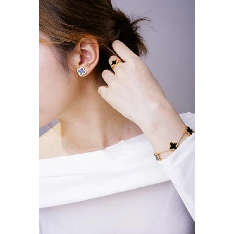 Four Leaf Clover Jewelry Set