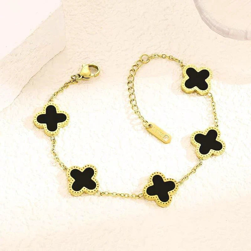 Four Leaf Clover Jewelry Set