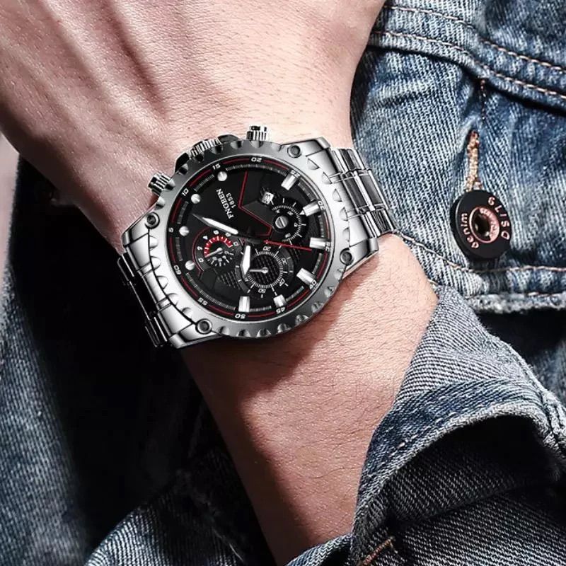 Luminous Steel Watch ||