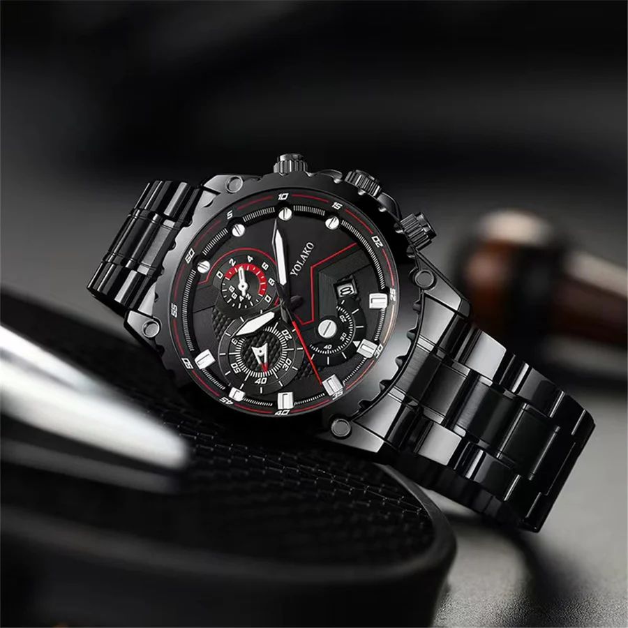 Luminous Steel Watch ||
