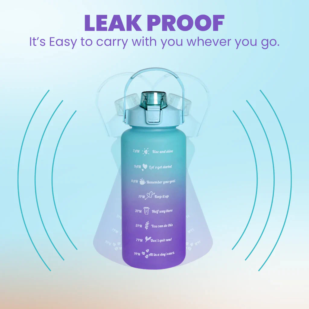 Motivational Water Bottle (Set of 3)