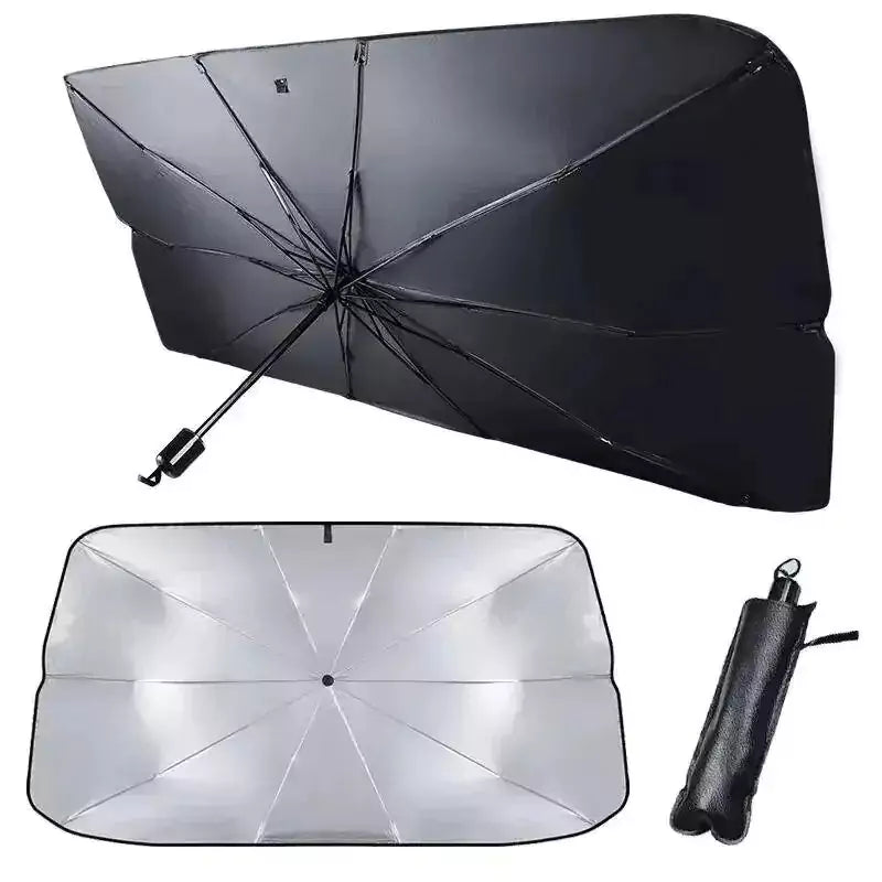 Car Sunshade Windshield Umbrella Front Sun Shade Foldable