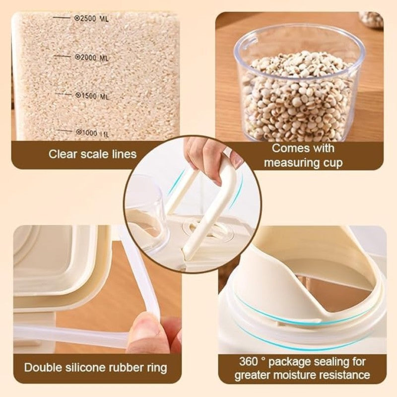 Airtight Food Storage Containers 1.8L