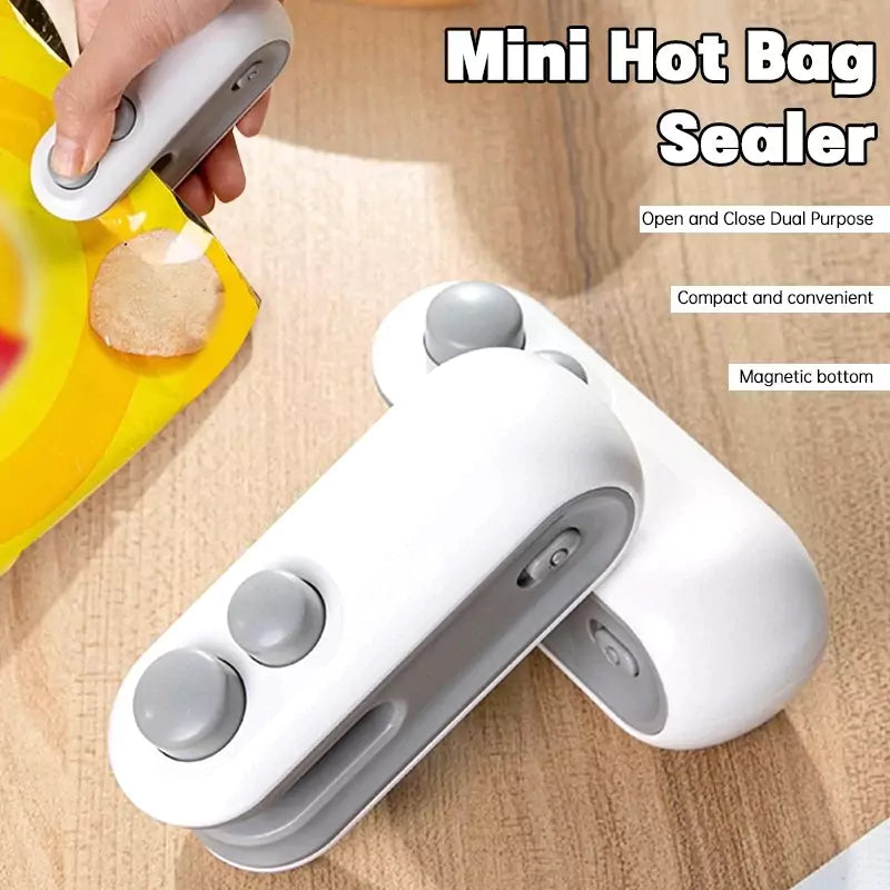 2 in 1 Portable Mini Sealing Machine with Cutter