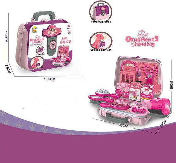 24 Pcs Girls Fashion Beauty Salon Toys, Early Education Toys