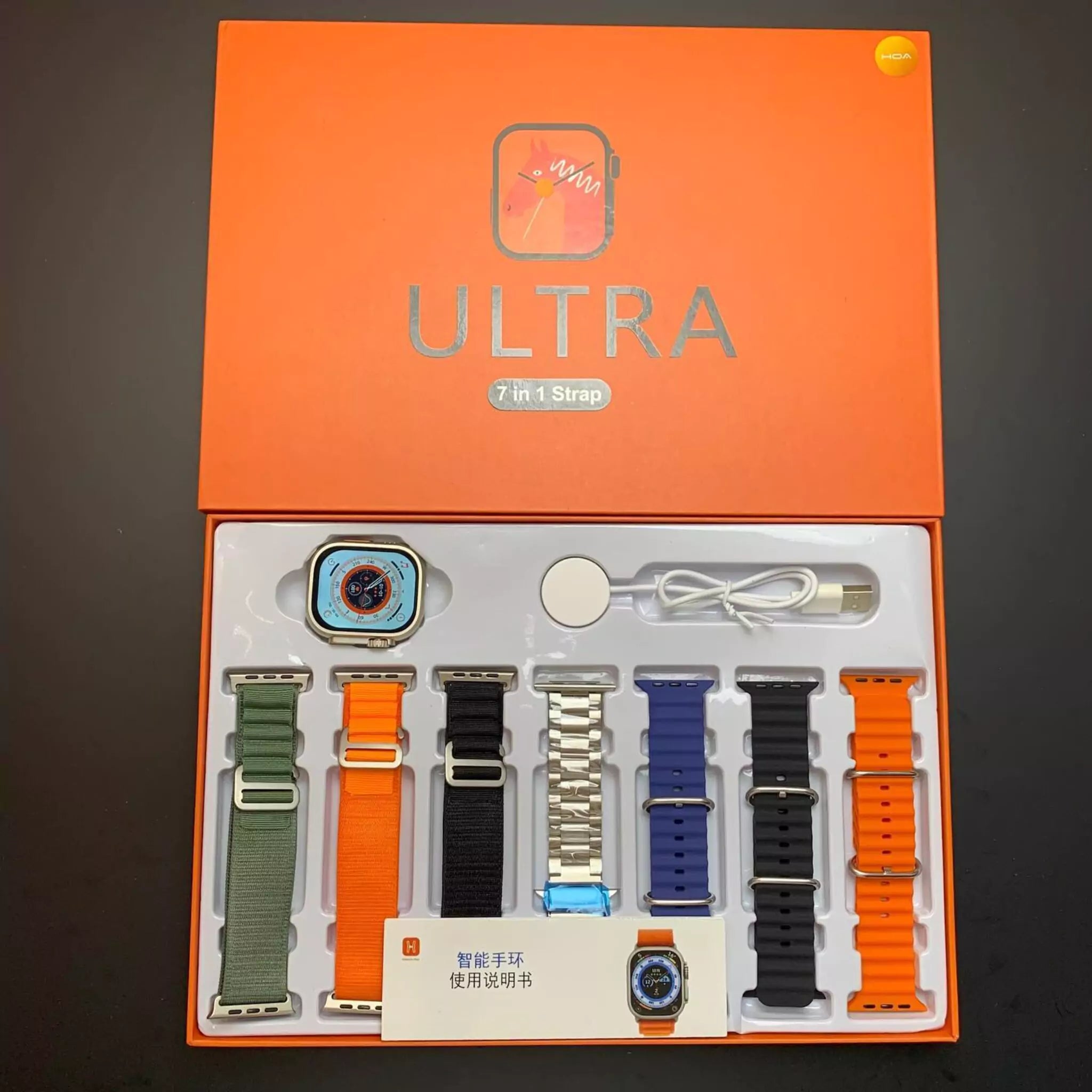 EverydayWatch - 7 Strap FULL HD 2.01 Infinity Display